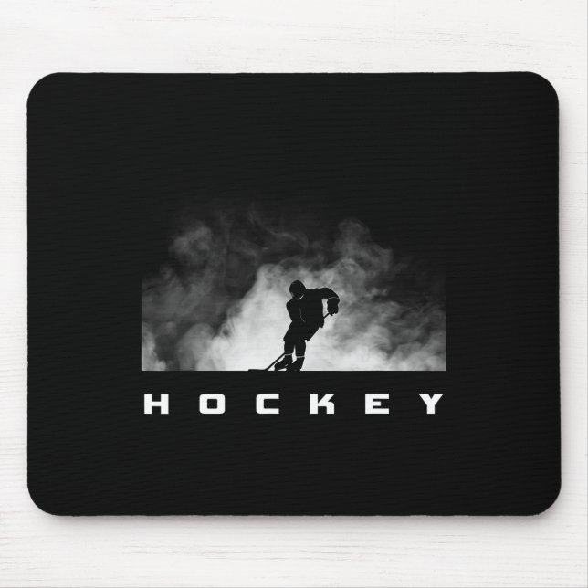 Hockey Apparel - Hockey  Ice Hockey Player Gift  2 Mouse Mat (Front)