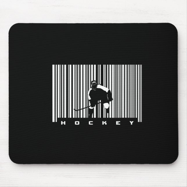 Hockey Apparel - Hockey  Ice Hockey Player Gift  3 Mouse Mat (Front)