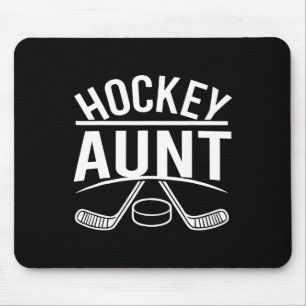 Hockey Aunt Hockey Family Funny Mouse Mat