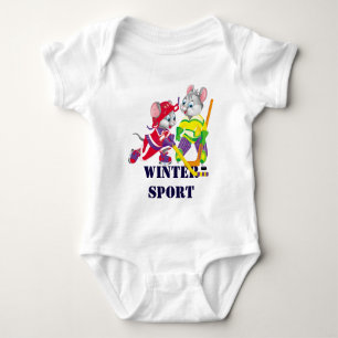 hockey baby bodysuit