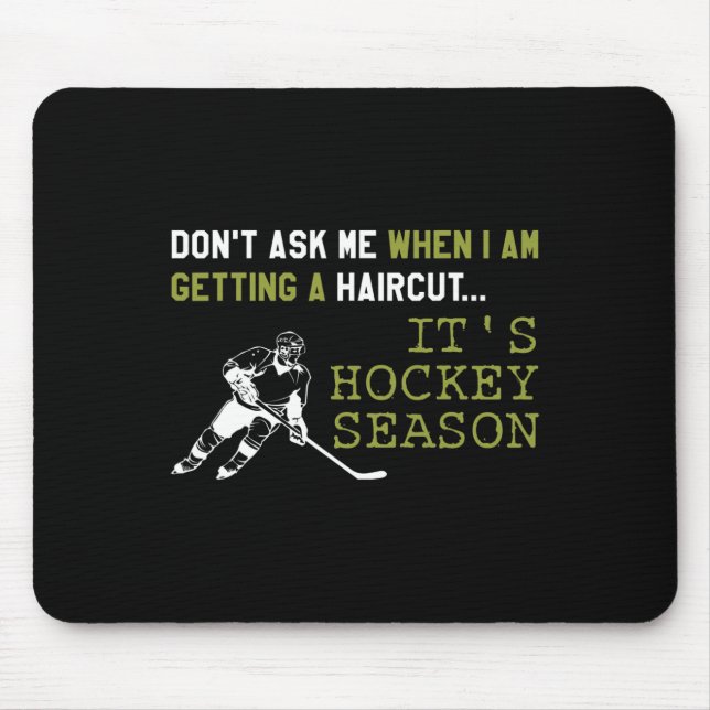 Hockey  - Best Played With Hockey s Mouse Mat (Front)