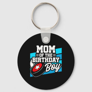 Hockey Birthday - Birthday Mum - Boys Hockey Birth Key Ring