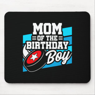 Hockey Birthday - Birthday Mum - Boys Hockey Birth Mouse Mat