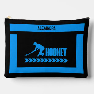 Hockey Birthday Gift, Hockey Player Girl,  Accessory Pouch
