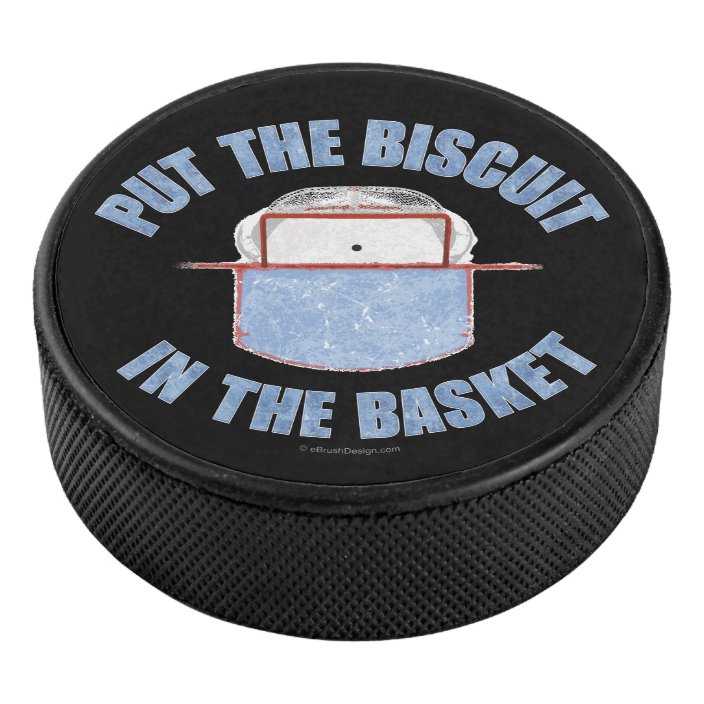 Hockey Biscuit Basket Hockey Puck Zazzle.co.uk