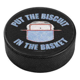 Hockey Biscuit Basket Puck