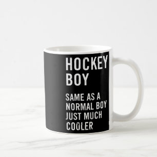 Hockey Boy Definition Funny Coffee Mug