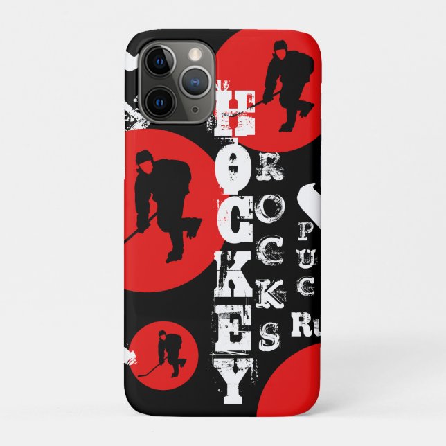 Hockey Case-Mate iPhone Case (Back)