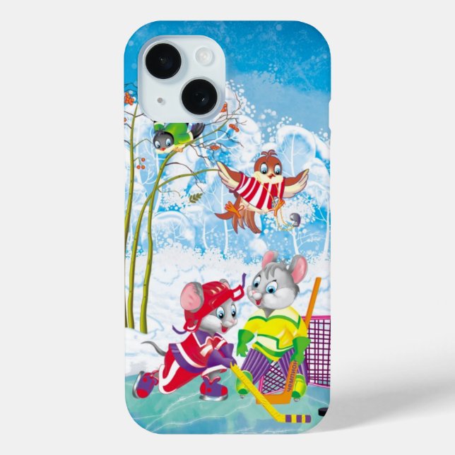 hockey Case-Mate iPhone case (Back)