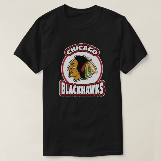 Hockey Chicago Blackhawks gift ideas for family T-Shirt (Design Front)