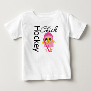 Hockey Chick Baby T-Shirt