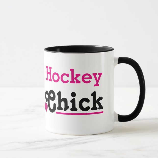 Hockey Chick Mug (Right)