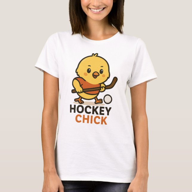 Hockey Chick T-Shirt (Front)