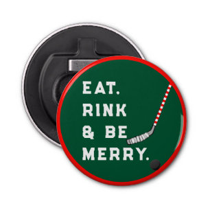 Hockey Christmas Stocking Stuffers Bottle Opener
