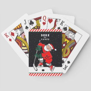Hockey Christmas Stocking Stuffers Playing Cards