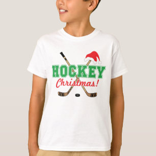 Hockey Christmas Youth T-Shirt