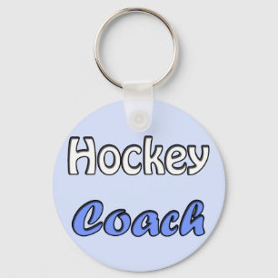 Hockey Coach Key Ring