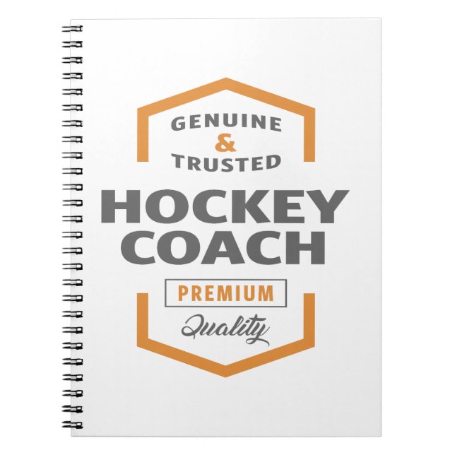 Hockey Coach Notebook (Front)