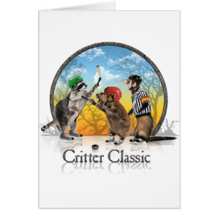 Hockey Critter Classic Card