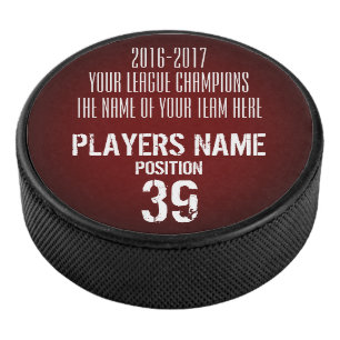 Hockey Customisable Trophy Puck