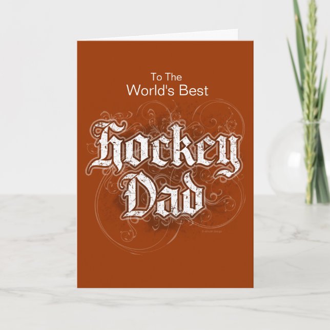 Hockey Dad Card (Front)