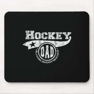 Hockey Dad Father's Day Gift Father Sport Men Mouse Mat