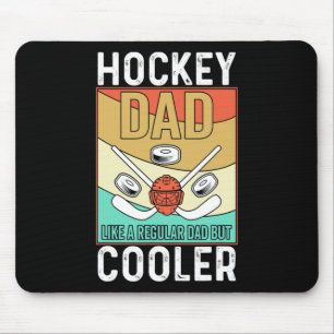 Hockey Dad - Ice Hockey  Ice Hockey Player Gift Mouse Mat