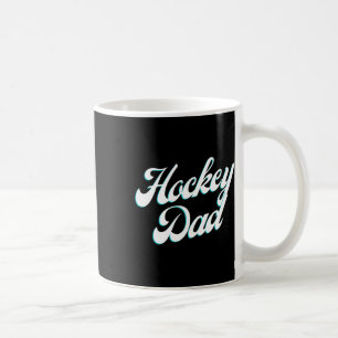 Hockey Dad Icy Script For Proud Rink-side Fathers Coffee Mug