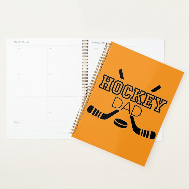 hockey dad  planner (Display)
