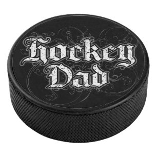 Hockey Dad Puck