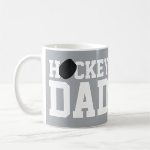 Hockey Dad Sports Ice Hockey Puck Coffee Mug