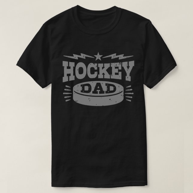 Hockey Dad T-Shirt (Design Front)