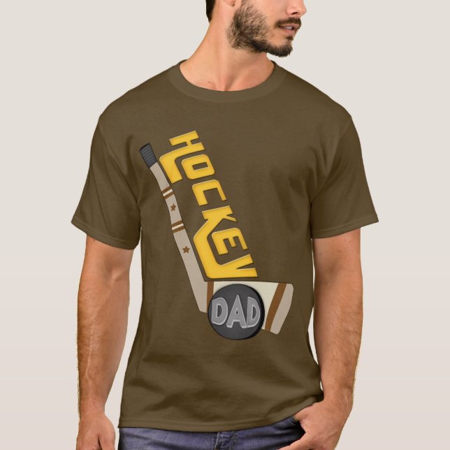 Hockey Dad  T-Shirt (Front)