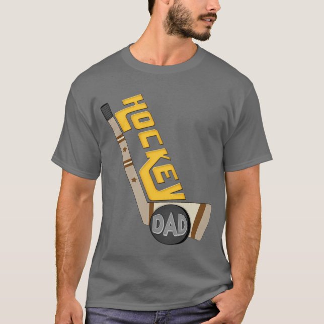 Hockey Dad  T-Shirt (Front)