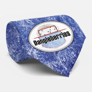 Hockey Dangleberries Tie