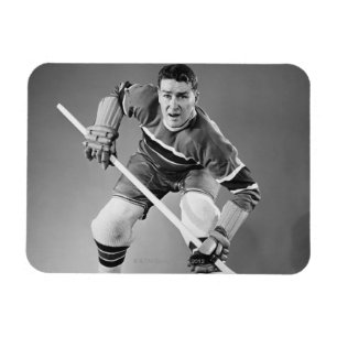 Hockey Defenseman Magnet