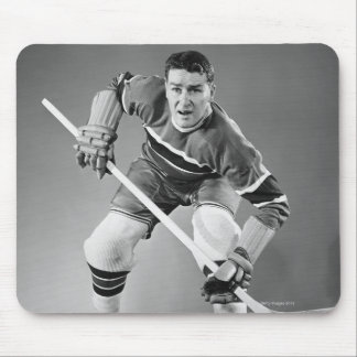 Hockey Defenseman Mouse Mat