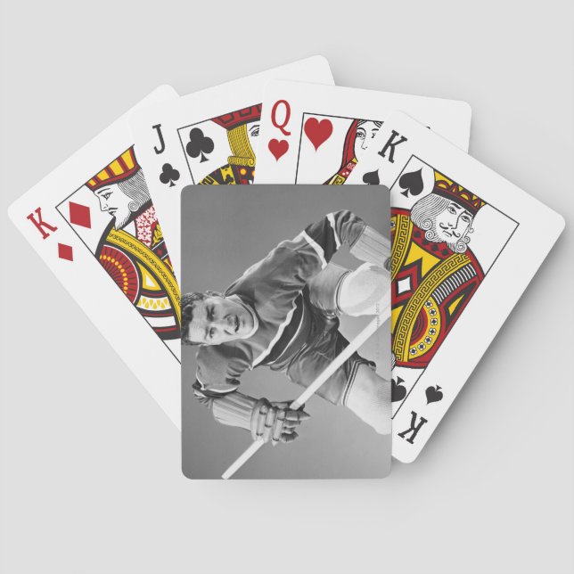Hockey Defenseman Playing Cards (Back)