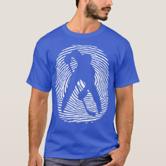 Hockey Dna Fingerprint Hockey T-Shirt