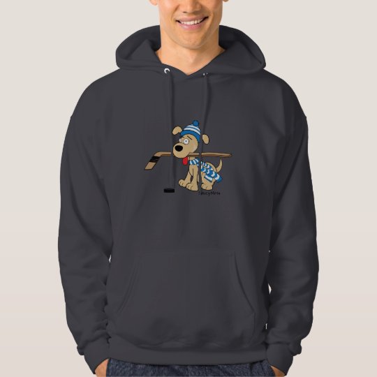 Hockey Dog Hoodie