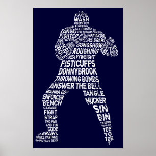 Hockey Enforcer Poster