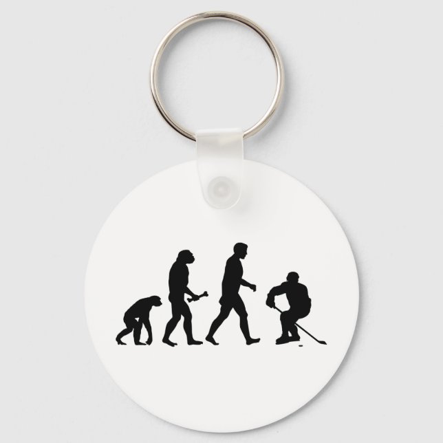 Hockey Evolution Key Ring (Front)