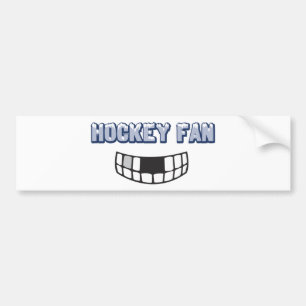 Hockey Fan Bumper Sticker