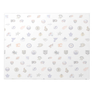 Hockey Fanatic Hockey Teams Logo Water Mark Pad