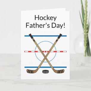 Hockey Father's Day Hockey Sticks at Centre Ice Card