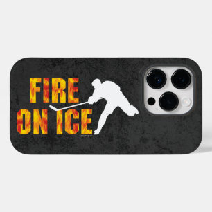Hockey Fire On Ice Case-Mate iPhone Case
