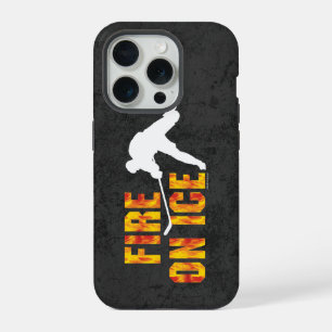 Hockey Fire On Ice Case-Mate iPhone Case
