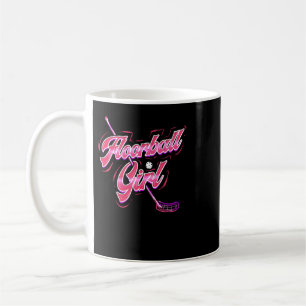 Hockey Floorball Girl Unihockey Floor Hockey Playe Coffee Mug