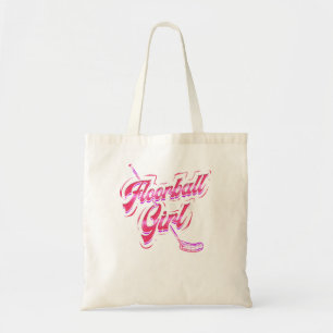 Hockey Floorball Girl Unihockey Floor Hockey Playe Tote Bag