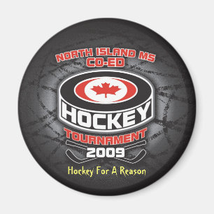 Hockey For A Reason Magenet Magnet